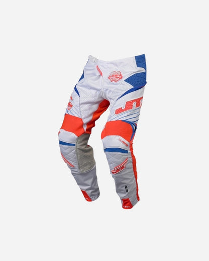 Pantalon JT Racing Subf Protek - Blanc/Rouge/Bleu