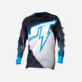 Maillot JT Racing Hyper Voltage  - Noir/Cyan