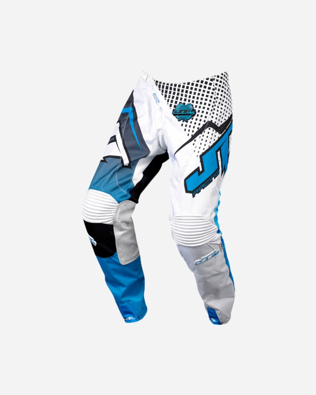 Pantalon JT Racing Hyper Voltage - Noir/Cyan