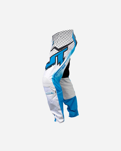 Pantalon JT Racing Hyper Voltage - Noir/Cyan