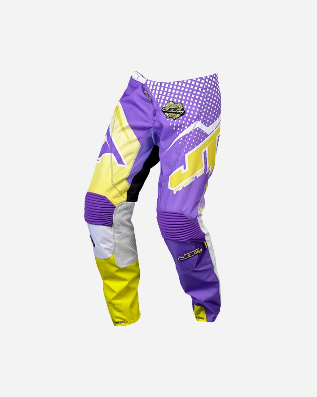 Pantalon JT Racing Hyper Voltage  - Violet/Jaune