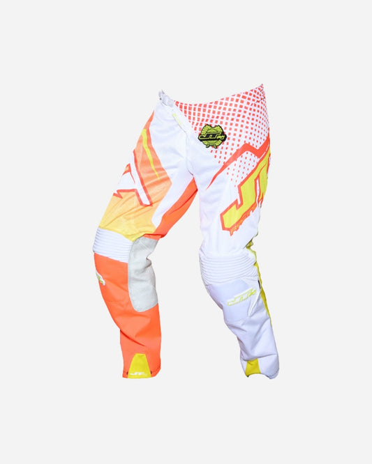 Pantalon JT Racing Hyperlite - Blanc/Jaune/Rouge