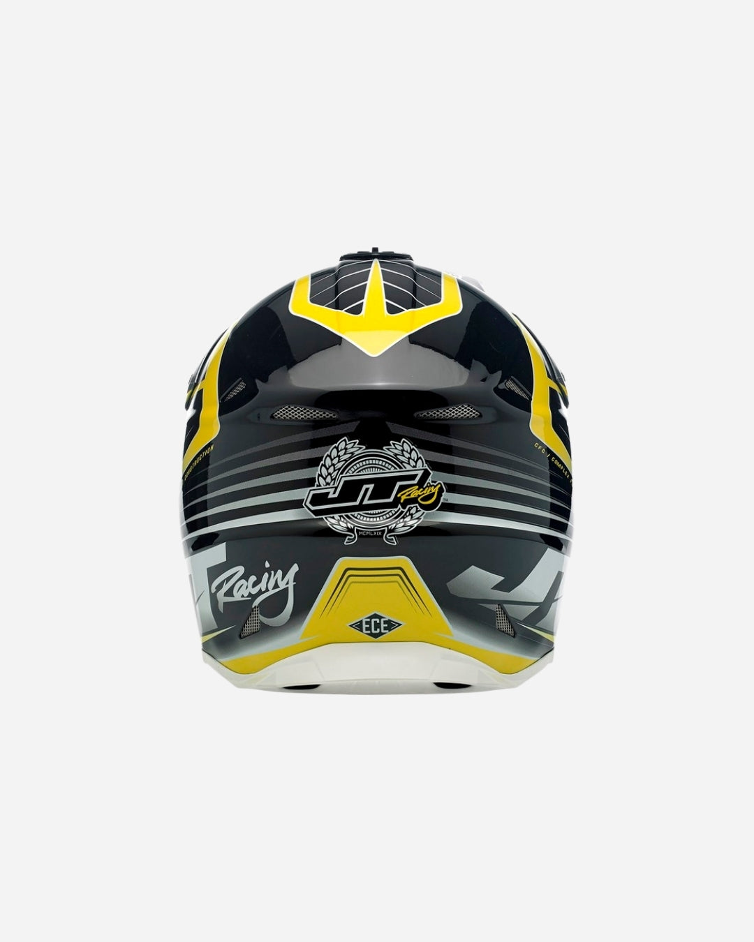 JT Racing ALS 2.0 Helm – Schwarz/Chartreuse