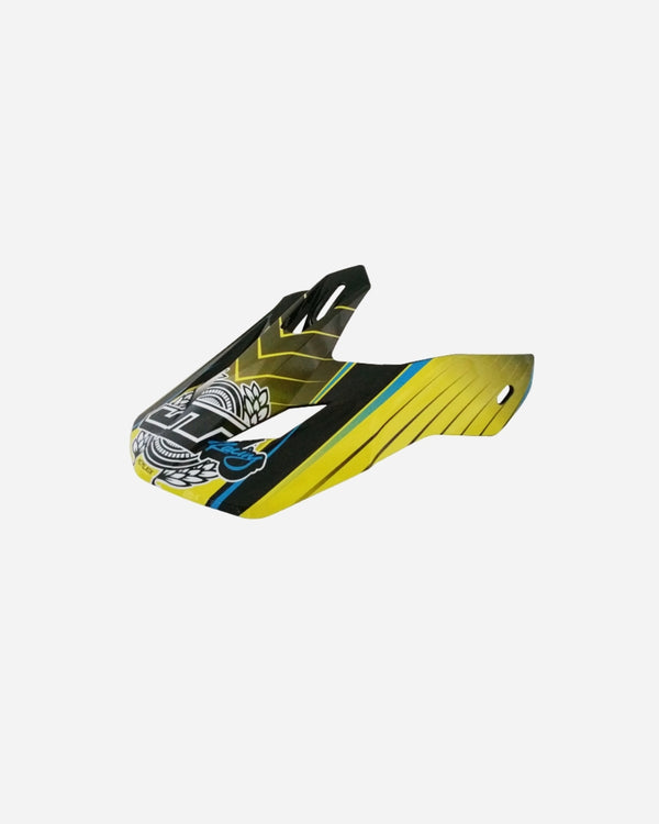 Visiera JT Racing ALS 2.0 - Nero/Verde/Ciano