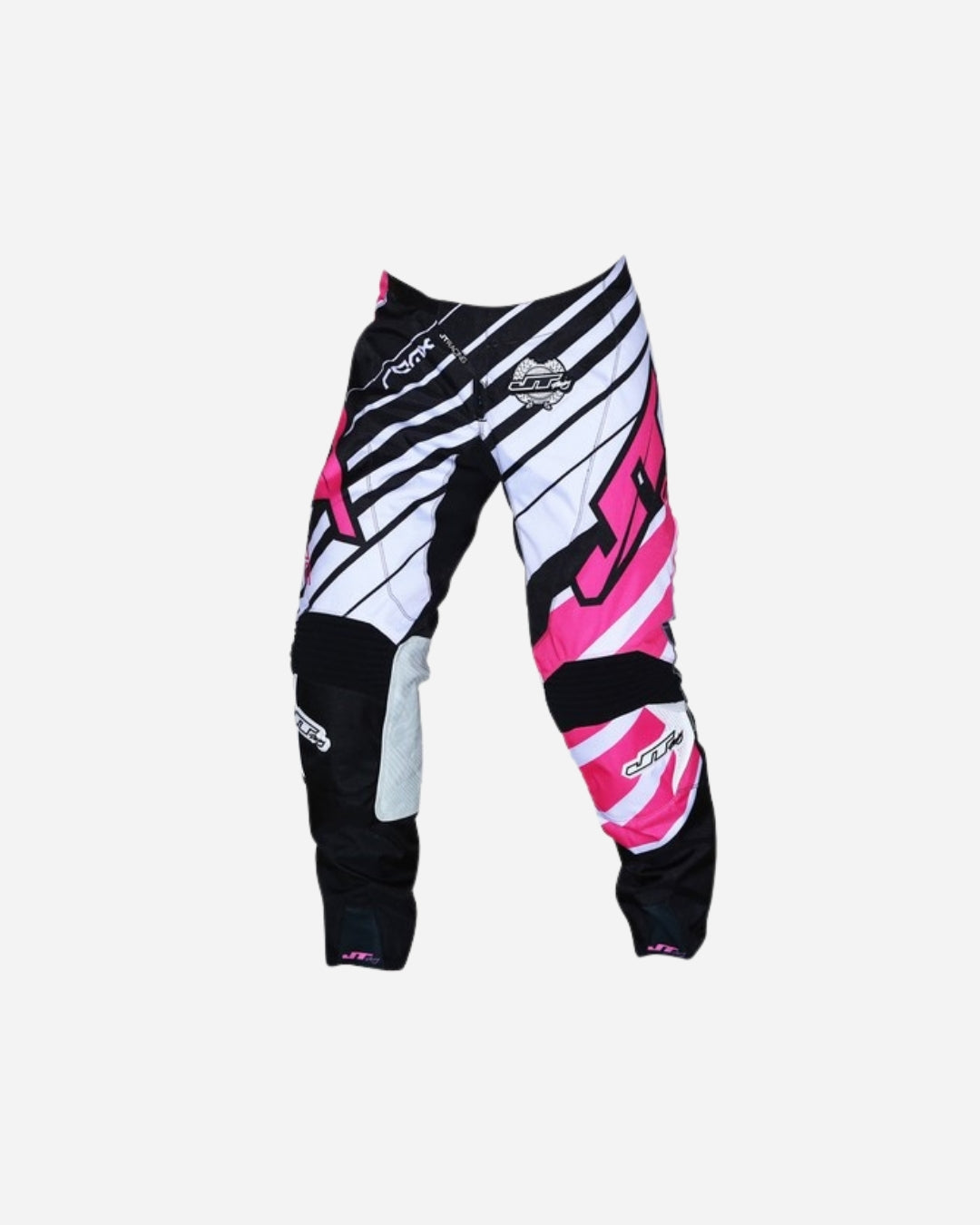 Pantalon JT Racing Hyper Lite - Noir/Rose/Blanc
