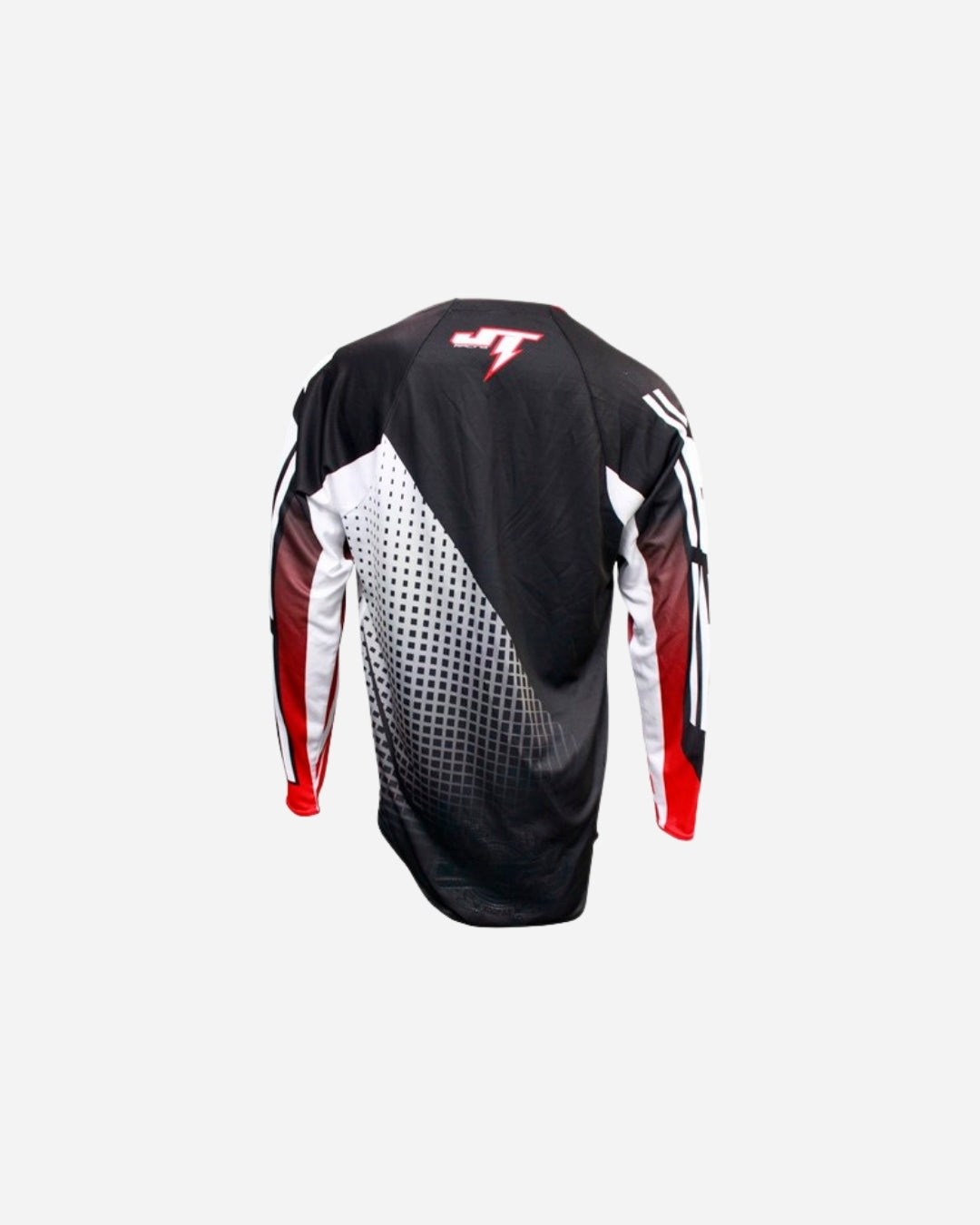 JT Racing Hyper Lite Jersey – Schwarz/Rot/Weiß