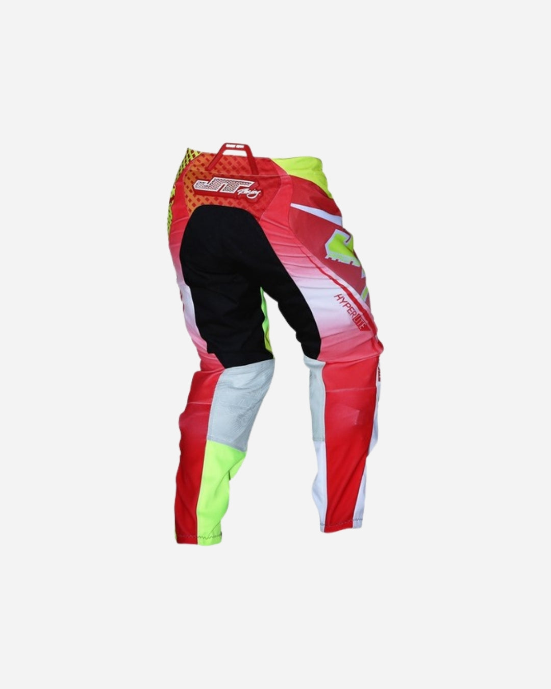 Pantalon JT Racing Hyper Lite - Rouge/Jaune fluo
