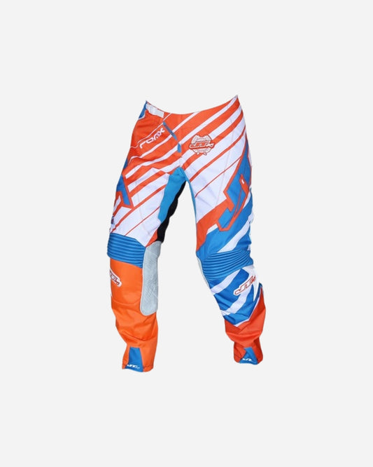 Pantalon JT Racing Hyper Lite - Orange/Cyan/Blanc