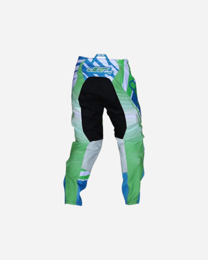 Pantalon JT Racing Hyper Lite - Cyan/Vert/Blanc