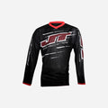Maillot JT Racing Flex Slasher - Noir/Rouge