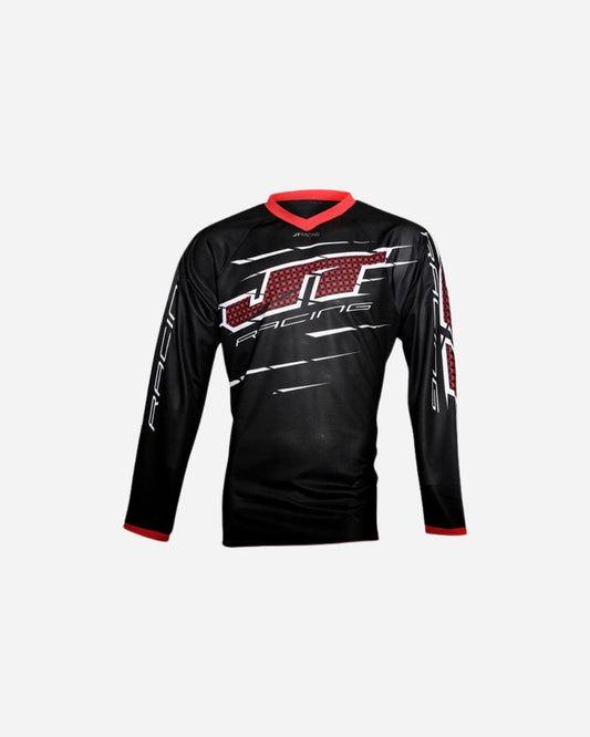 Maglia JT Racing Flex Slasher - Nero/Rosso
