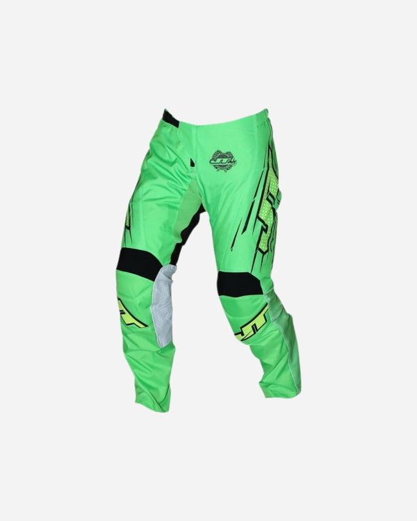 JT Racing Flex Slasher Pants - Green/Black