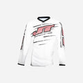 Maillot JT Racing Flex Slasher - Blanc/Noir