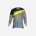 JT Racing Hyperlite Blueprint Jersey - Grey/Yellow