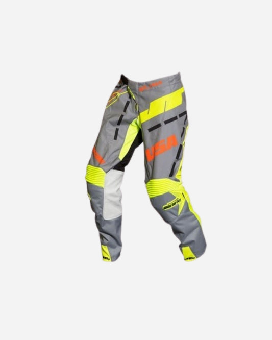 Pantalon JT Racing Hyperlite Blueprint - Gris/Jaune