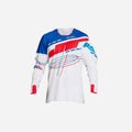 JT Racing Hyperlite Blueprint Jersey - White/Red