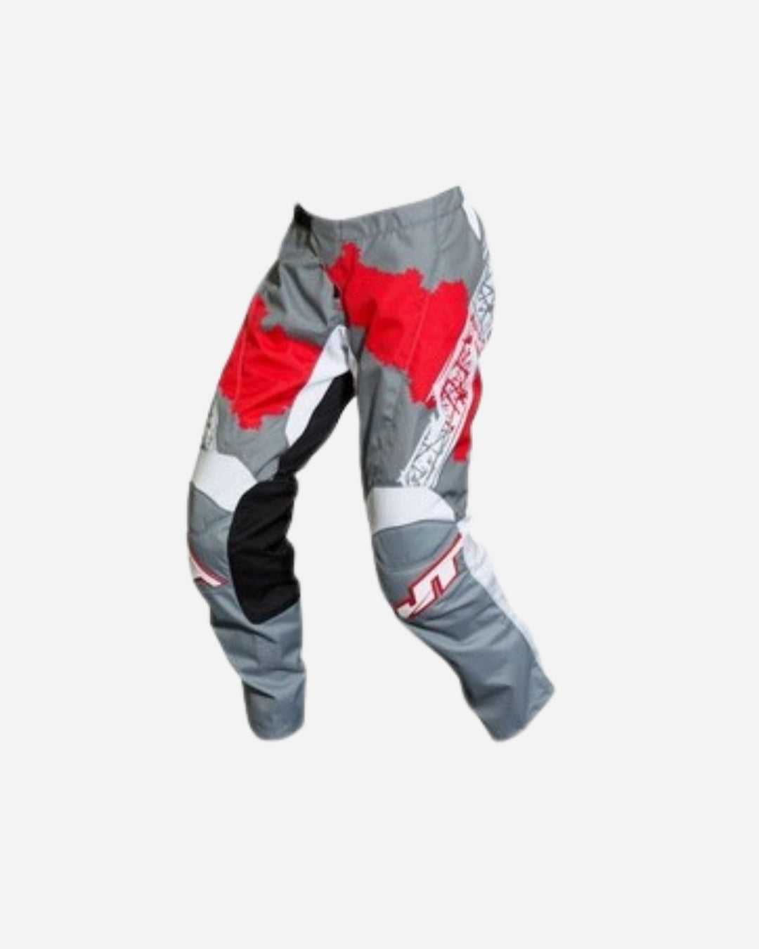 Pantalon JT Racing C4 Ripper - Gris/Rouge