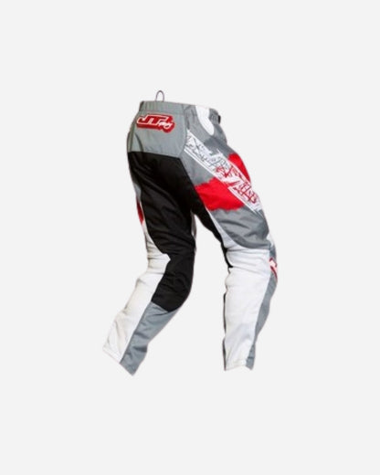 Pantalon JT Racing C4 Ripper - Gris/Rouge 2