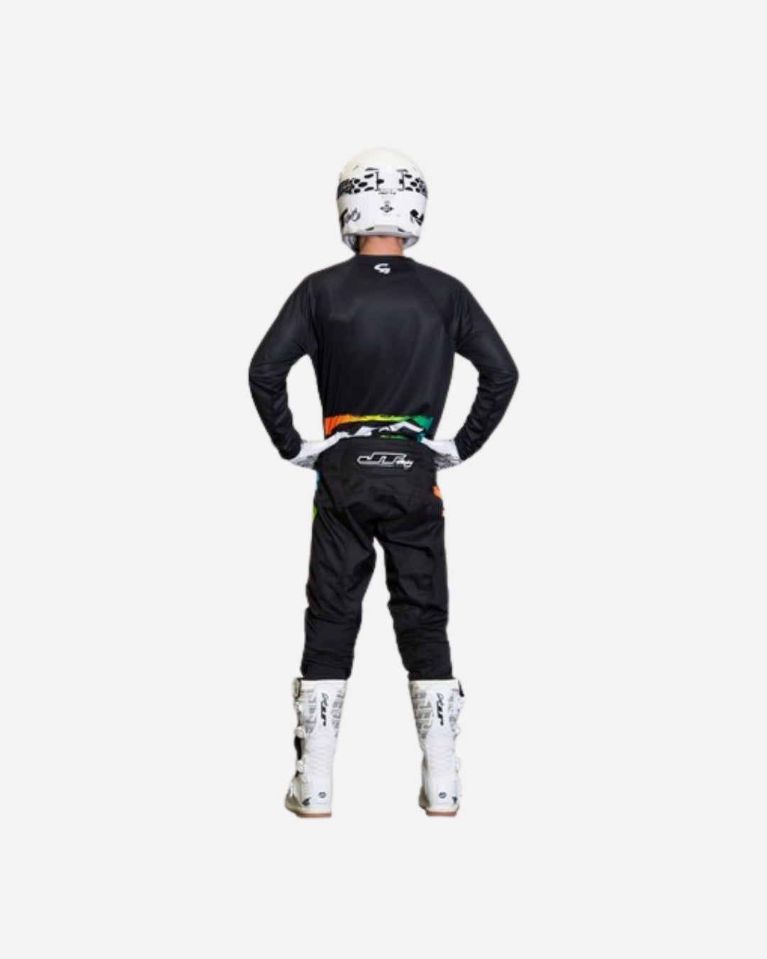 Pantalon JT Racing C4 Ripper - Gris/Rouge