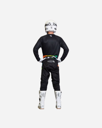 Pantalon JT Racing C4 Ripper - Gris/Rouge
