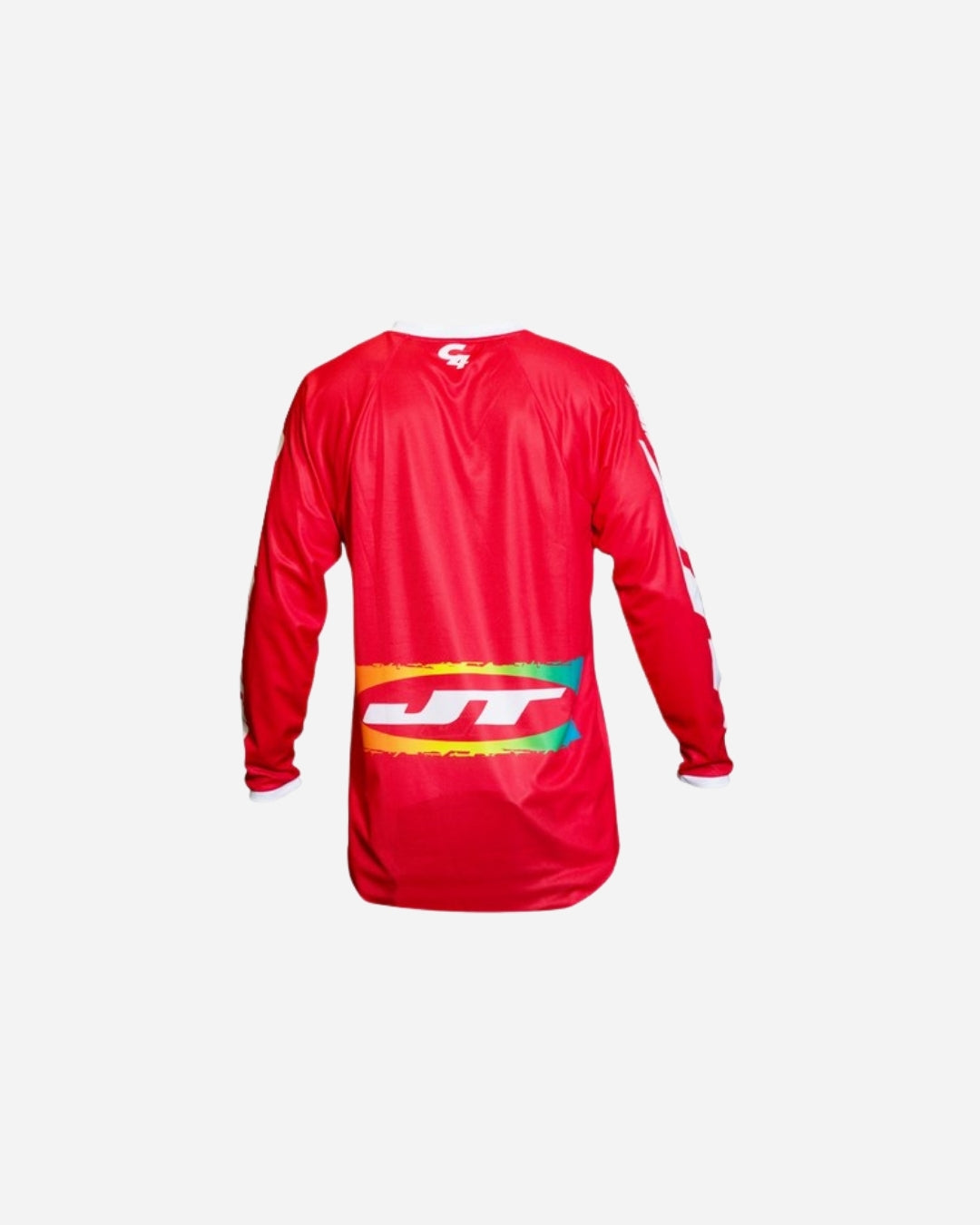 Maillot JT Racing C4 Rasta - Rouge Multi