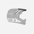 Visière JT Racing ALS 2.0 - Noir/Blanc
