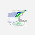 Visière JT Racing ALS-02 - Blanc/Vert