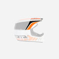 Visière JT Racing ALS-02 - Blanc/Orange