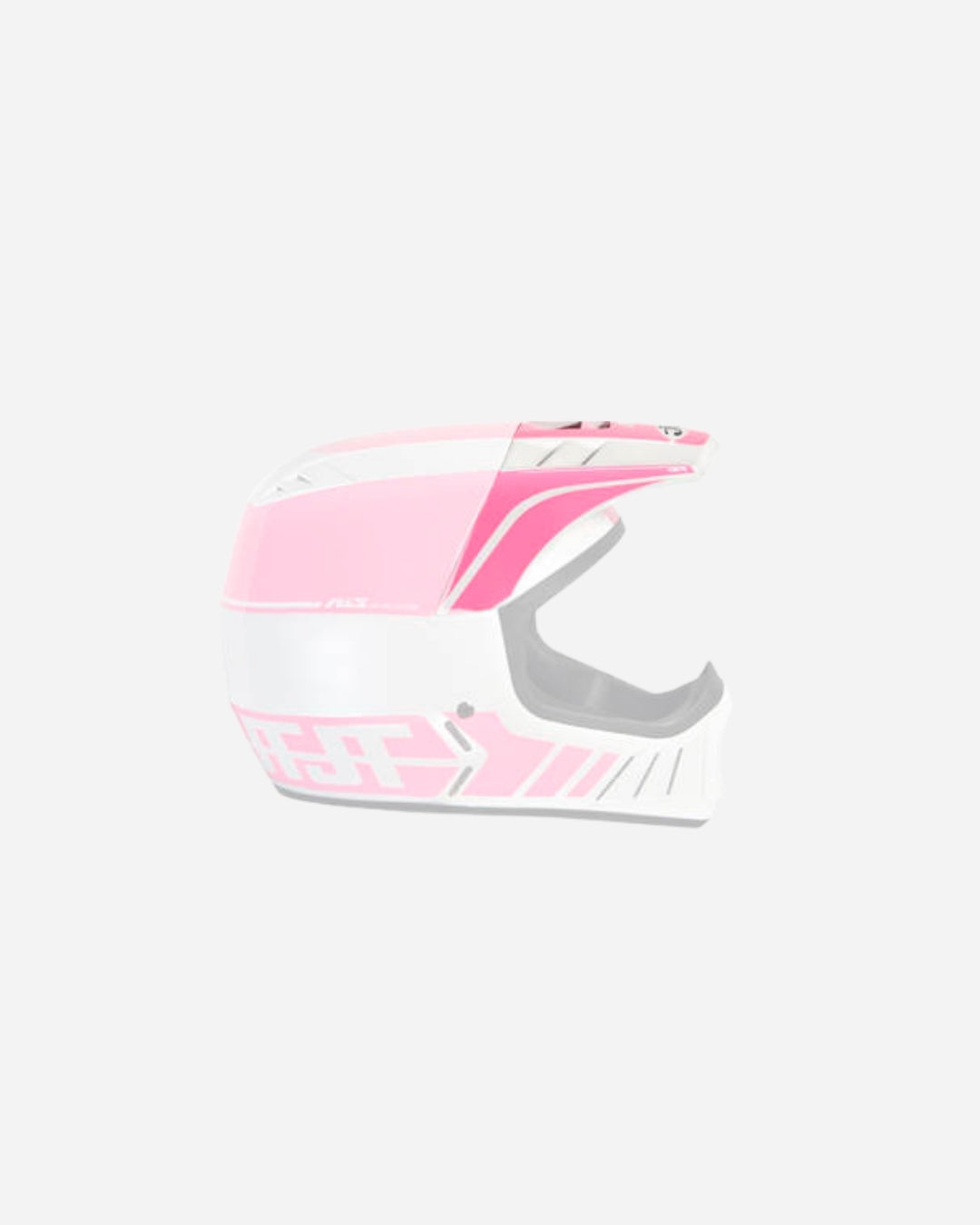 Visière JT Racing ALS-02 - Blanc/Rose