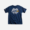 JT Racing Wreath T-shirt - Navy blue