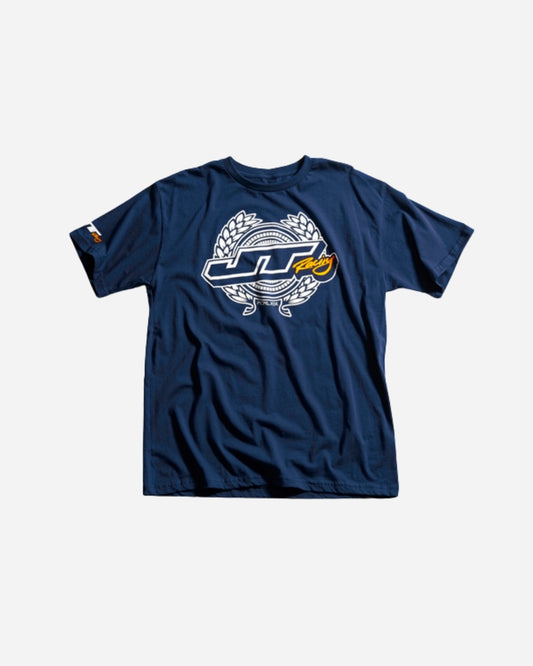 T-shirt JT Racing Wreath - Bleu marine