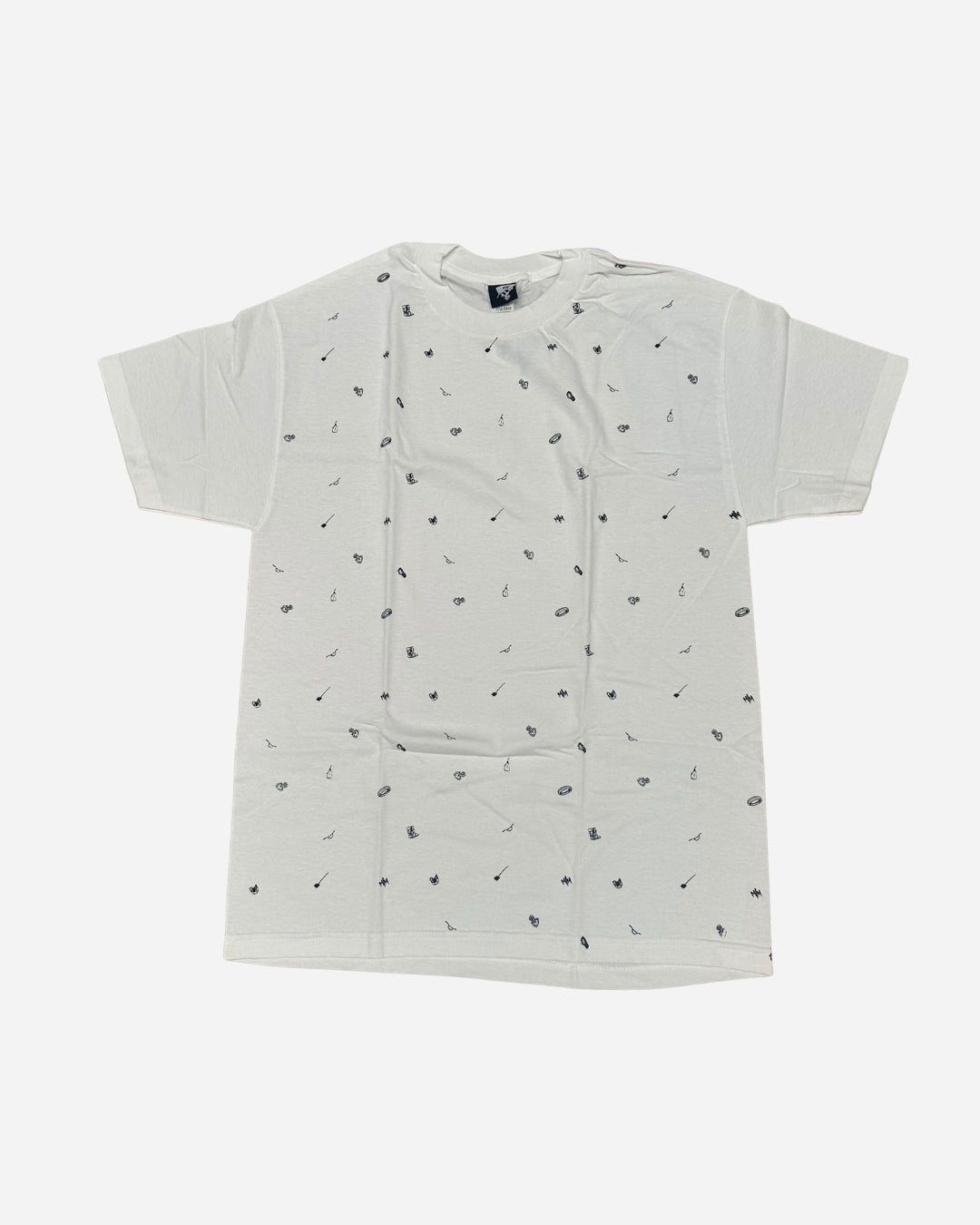 T-shirt Metal Mulisha Scatter - Bianco ottico