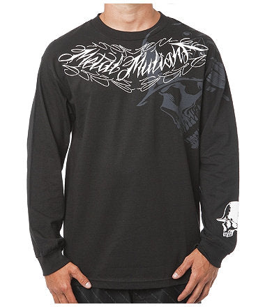 T-shirt Metal Mulisha Clink manches longues - Noir