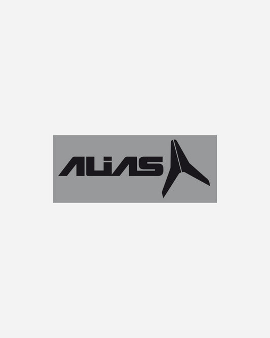 Sticker Alias Racing  - Noir