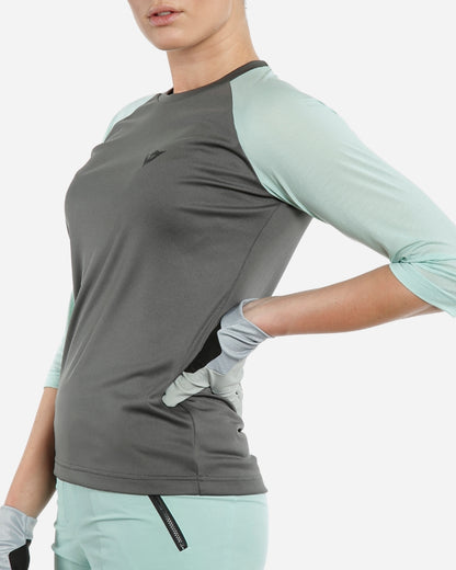 Maillot Manches 3/4 Femme Dainese HG Bondi - Bleu