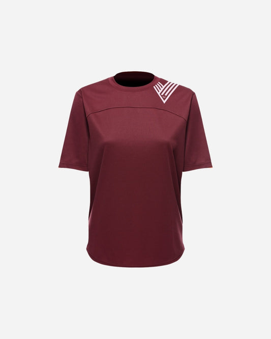 Maillot Manches Courtes Femme Dainese HG Omnia - Bourgogne