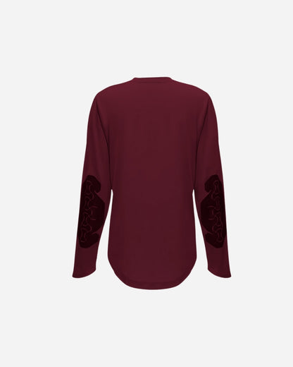 Maillot Manches Longues Femme Dainese HG Rox - Bourgogne