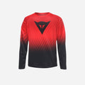 Dainese Scarabeo Kinder-Langarmshirt – Leuchtend Rot