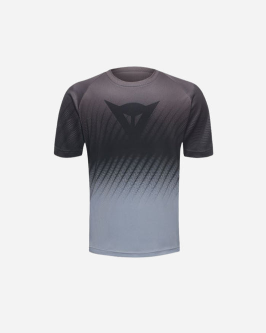 Maillot Manches Courtes Enfant Dainese Scarabeo - Noir/Gris Foncé