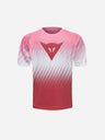 Maillot Manches Courtes Enfant Dainese Scarabeo - Rose/Blanc