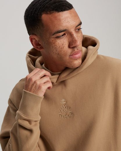 Sweat à capuche Dakar Desert H1 - Sable