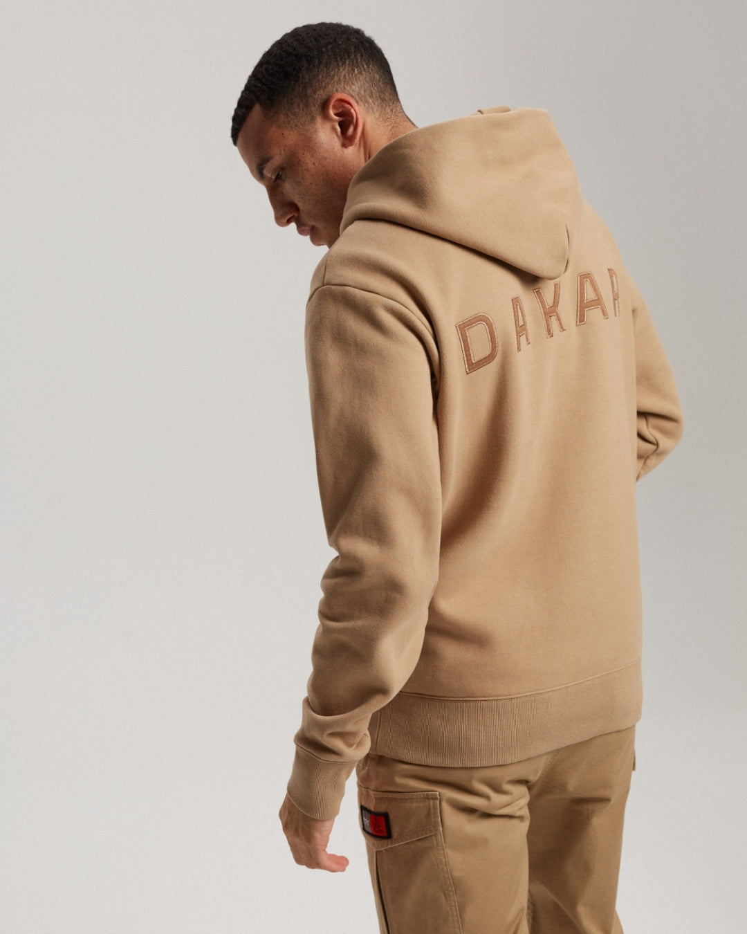 Sweat à capuche Dakar Desert H1 - Sable