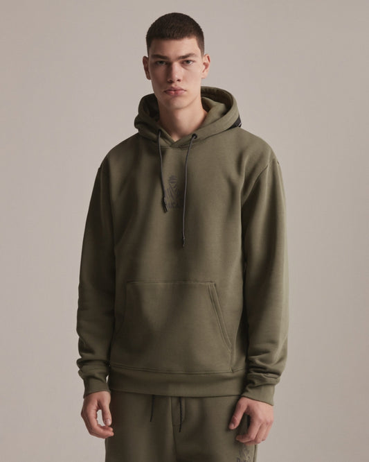 Sweat à capuche Dakar H23 - Kaki
