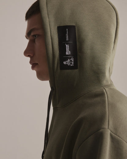 Sweat à capuche Dakar H23 - Kaki