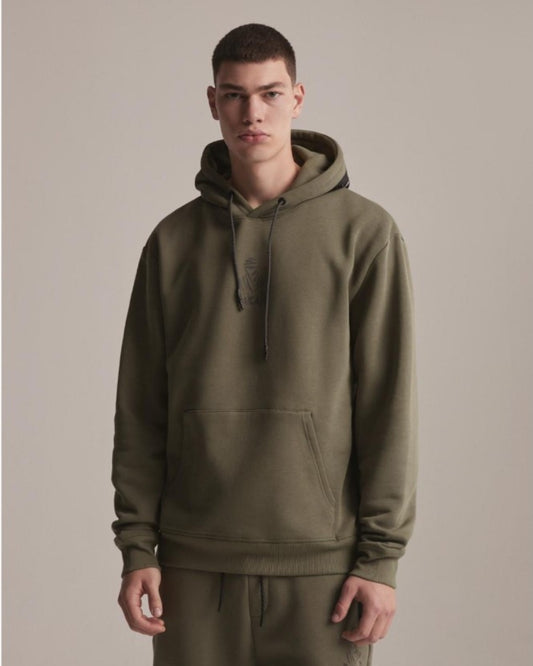 Sweat à capuche Dakar H23 - Kaki