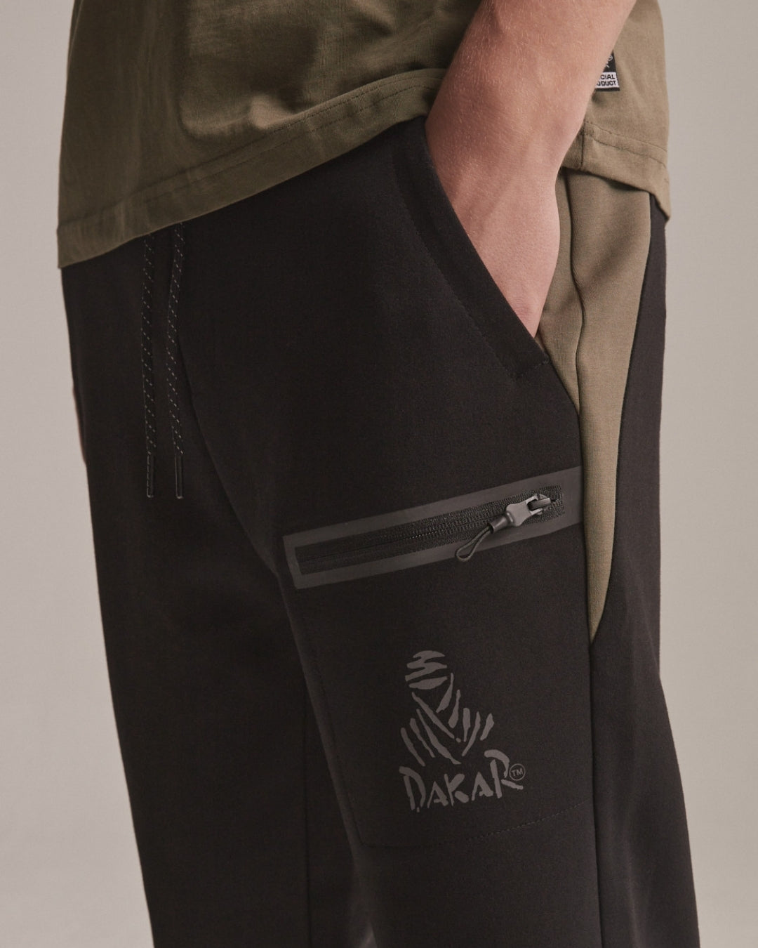 Pantalon Dakar Instinct - Noir/Kaki