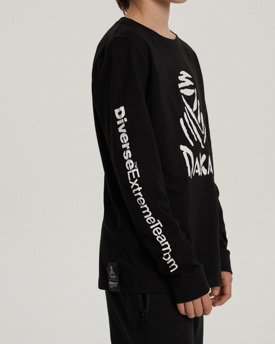 Maglietta Dakar per bambini LS 422 - Nera