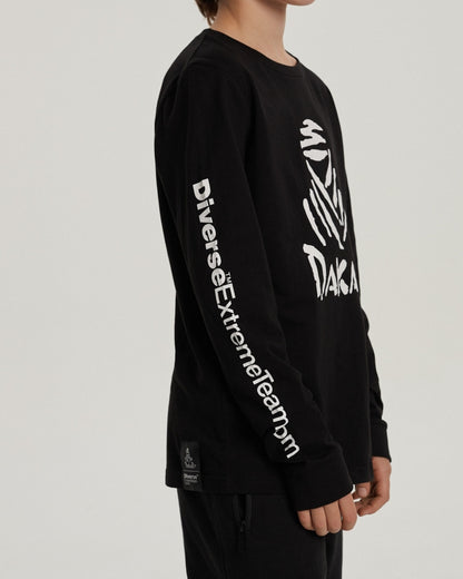 Maglietta Dakar per bambini LS 422 - Nera