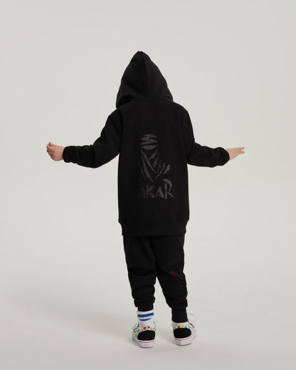 Sweat à capuche zippé Enfant Dakar 822 - Noir