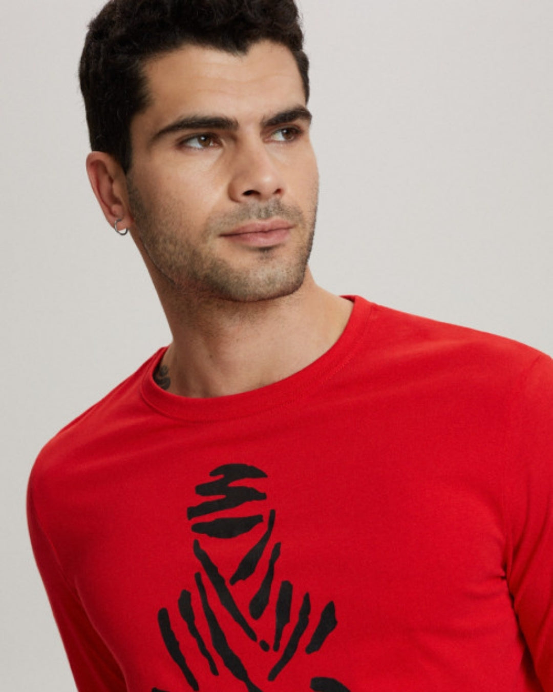 T-shirt manches longues Dakar LG 05 - Rouge